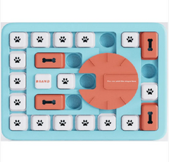 Pet Puzzle Toy with Sound & Slow Food Dispenser