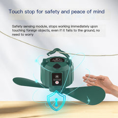 Portable Outdoor Fan with Detachable Blades and Remote