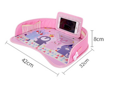 Waterproof Kids Toy Storage Table with Tray and Bag