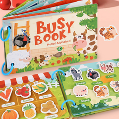 Children's Quiet Book - Paper Logical Thinking Activity Toy (Small Size)