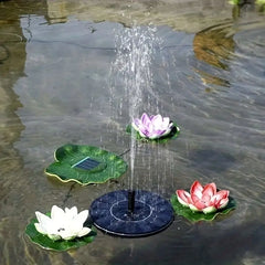 1W Solar Bird Bath Fountain Pump for Garden & Pond