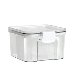 Transparent Food-Grade Storage Jars for Kitchen Use