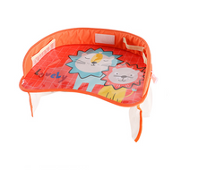 Waterproof Kids Toy Storage Table with Tray and Bag
